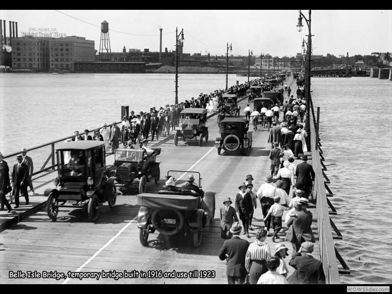  Temporary Bridge to Belle Isle