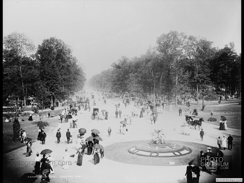 Belle Isle Park Central Avenue Detroit Michigan 1880-1899