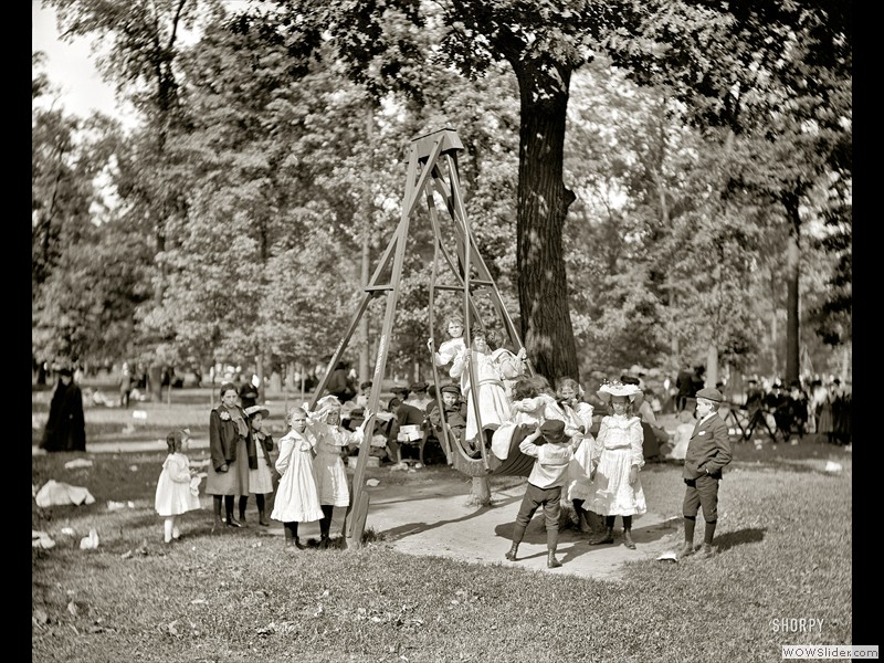 1905 Children's Day-Lil swingers