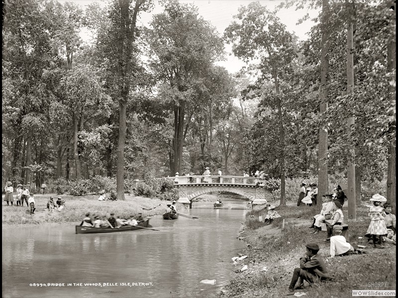 1905 bridge in the woods