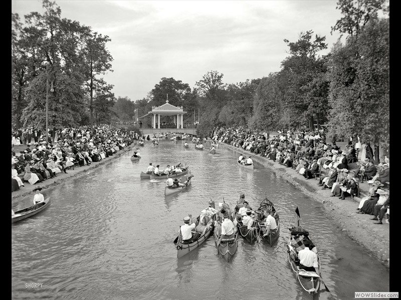 1907 Band concert on the grand canal