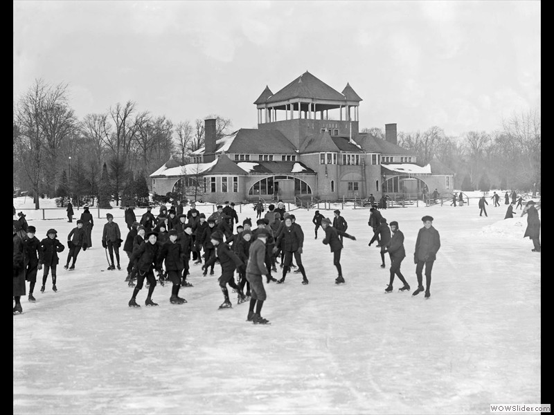 1900-1910 Skating at Belle Isle Park